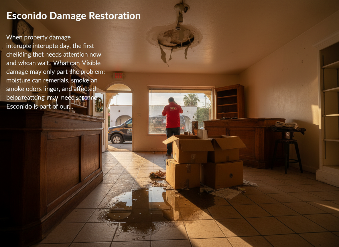 Restoration Help for Escondido Properties