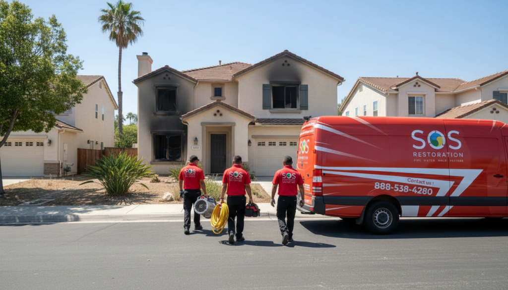 Emergency Fire & Smoke Damage Restoration in San Diego County
