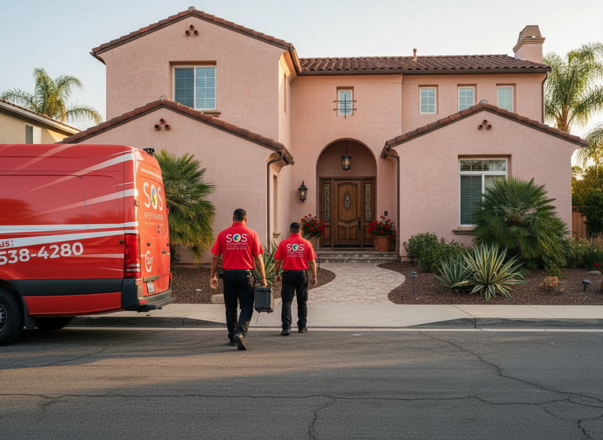 Does SOS Restoration Of San Diego County offer IICRC-certified mold inspection?