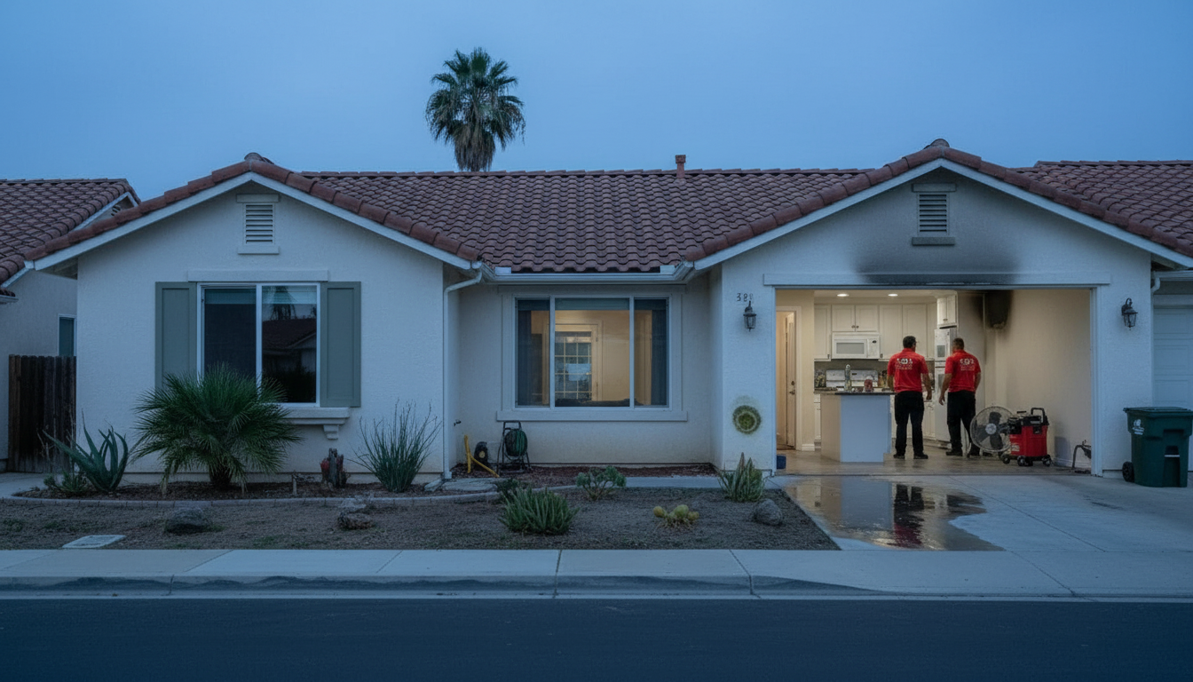 Damage Restoration in El Cajon