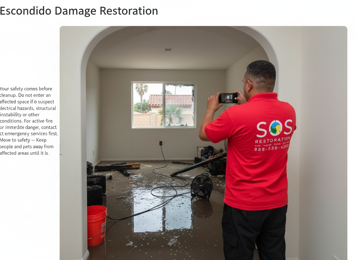 What to Do First When Damage Happens