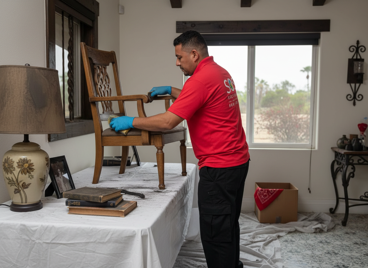 What services can I ask about after fire and smoke damage?
